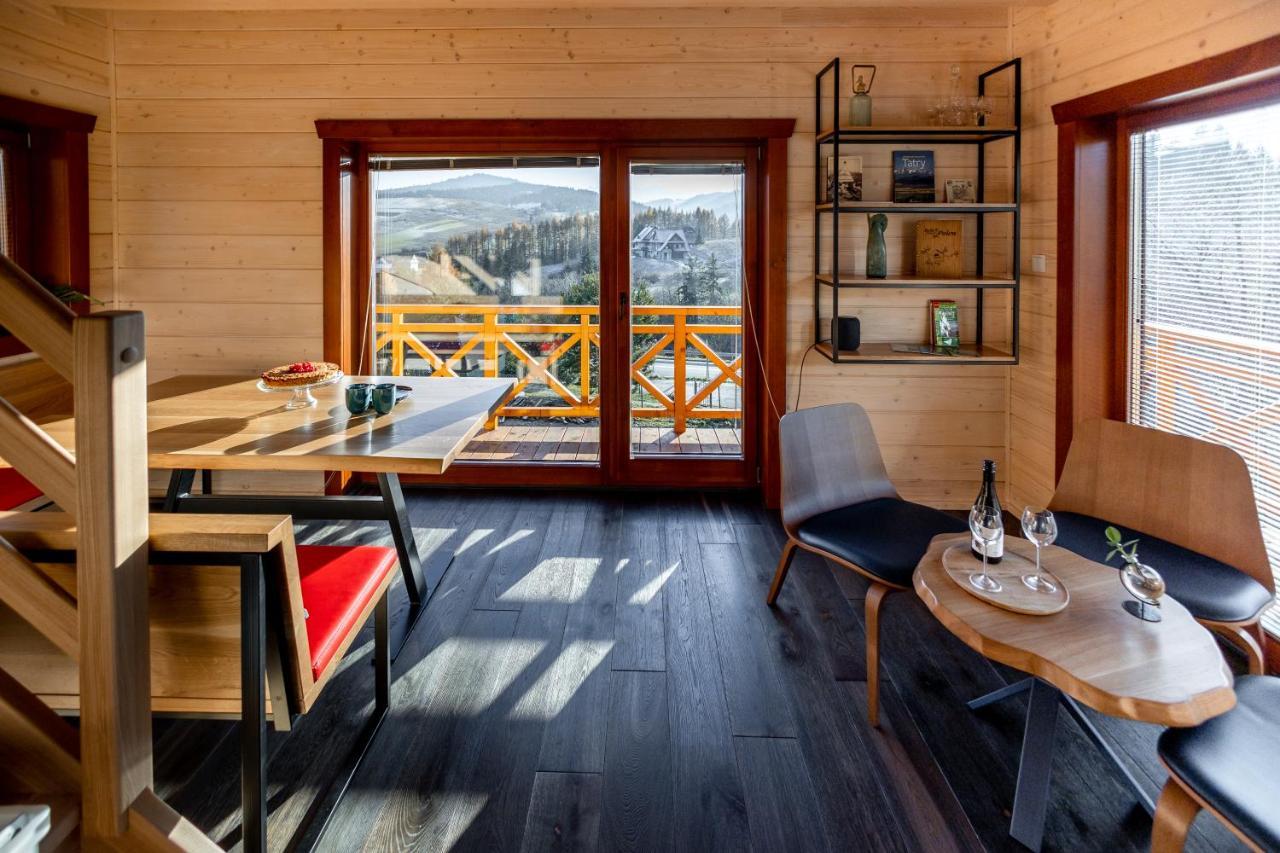 Houten Vakantiewoning "Reisnaarpolen" Royaal Ontbijt, Sauna En Hottub Чарна Гура Екстер'єр фото